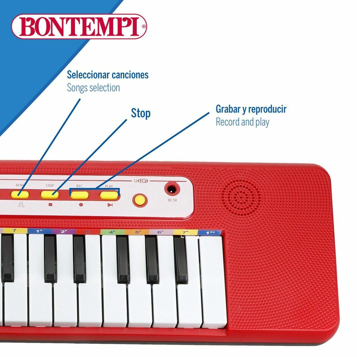 Lekepiano Colorbaby